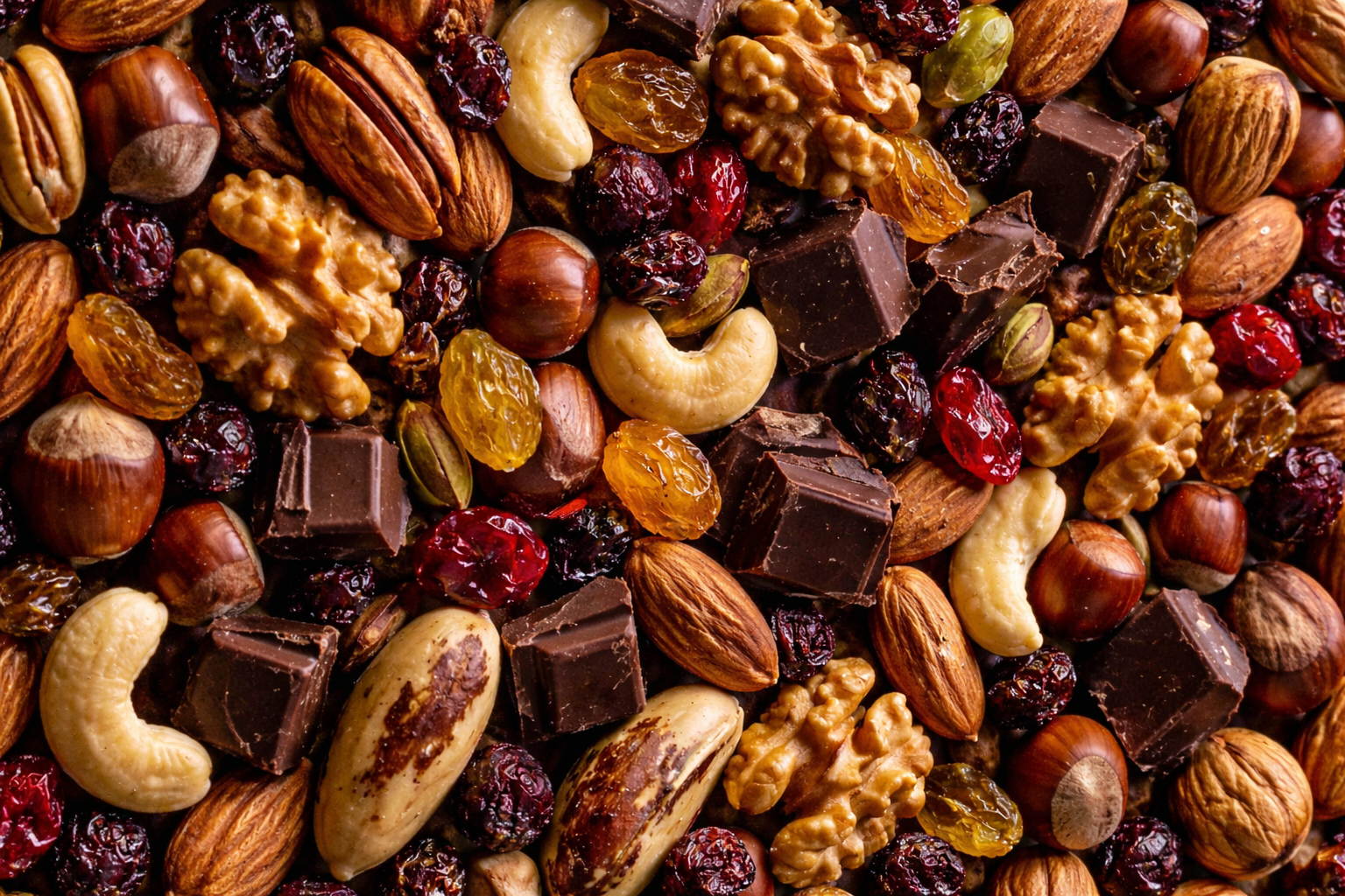 Mélange de Fruits secs et Fruits à coque biologique