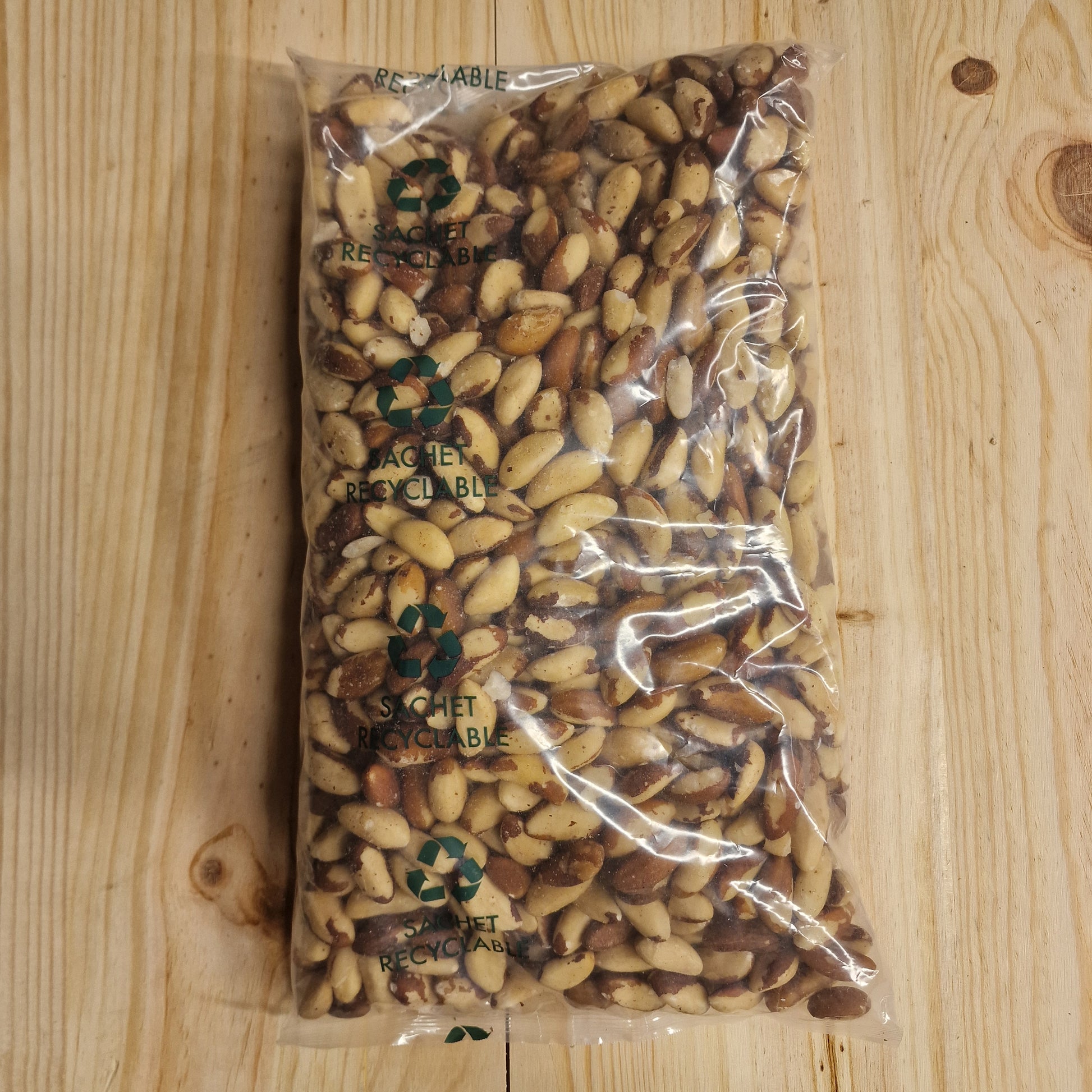 Noix du brésil biologiques en sachet recyclable 2,5 kg