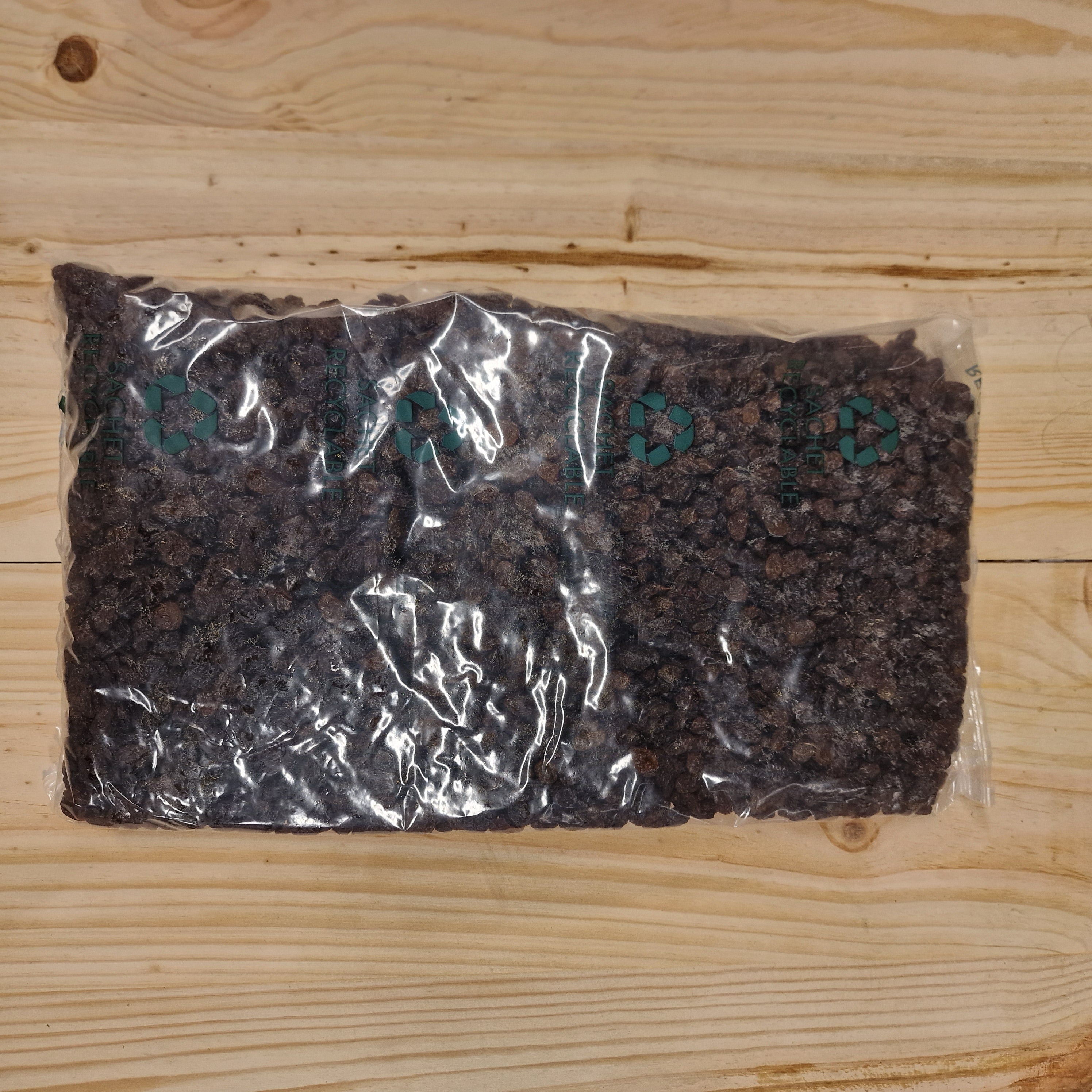 Raisins secs biologique en sachet de 2.5 kg