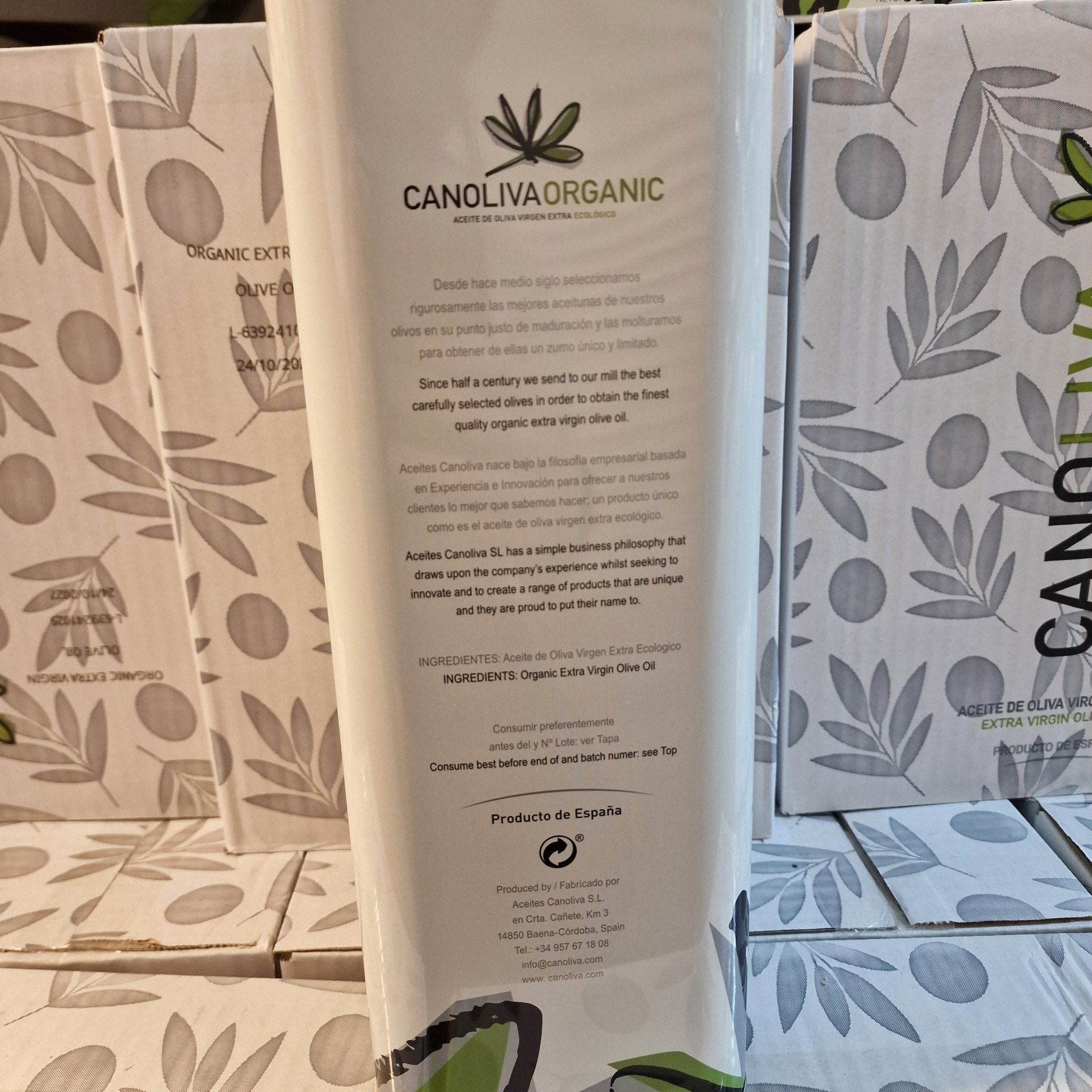 Huile d'olive BIO 5L Huile d'olive en vrac - Vracengros.fr