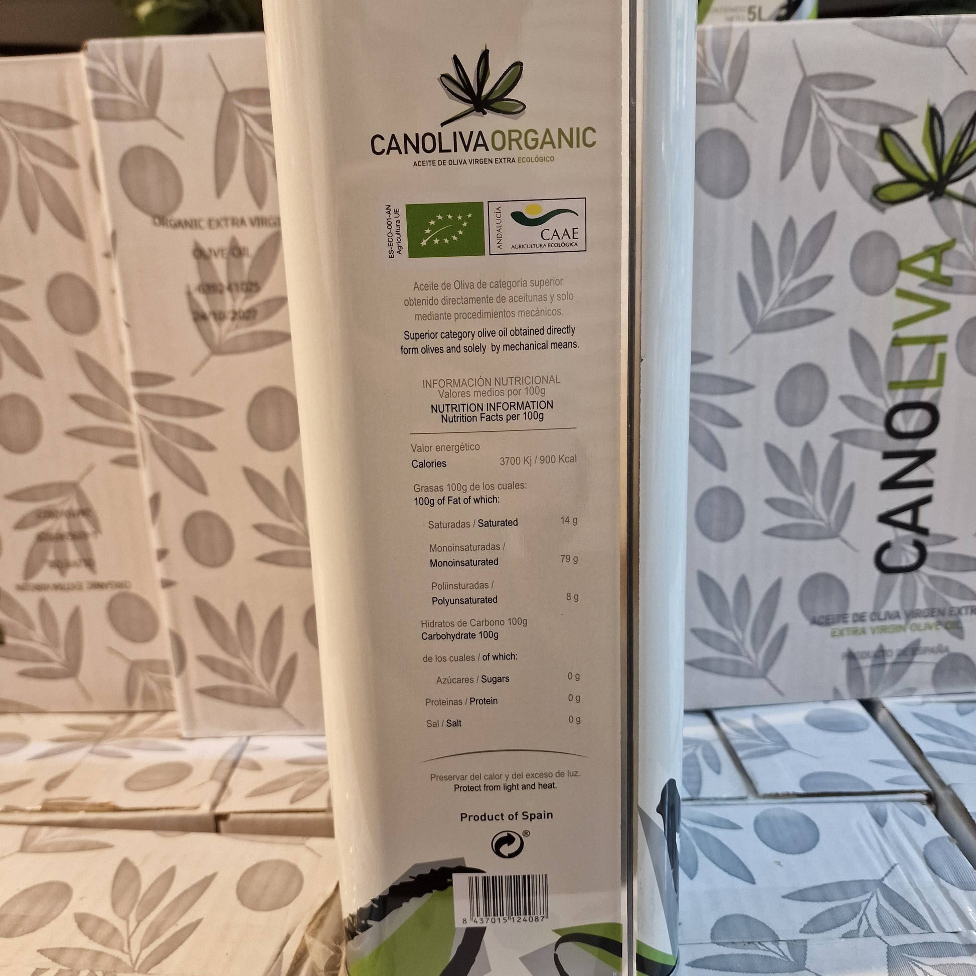 Huile d'olive vierge extra bidon 5 l