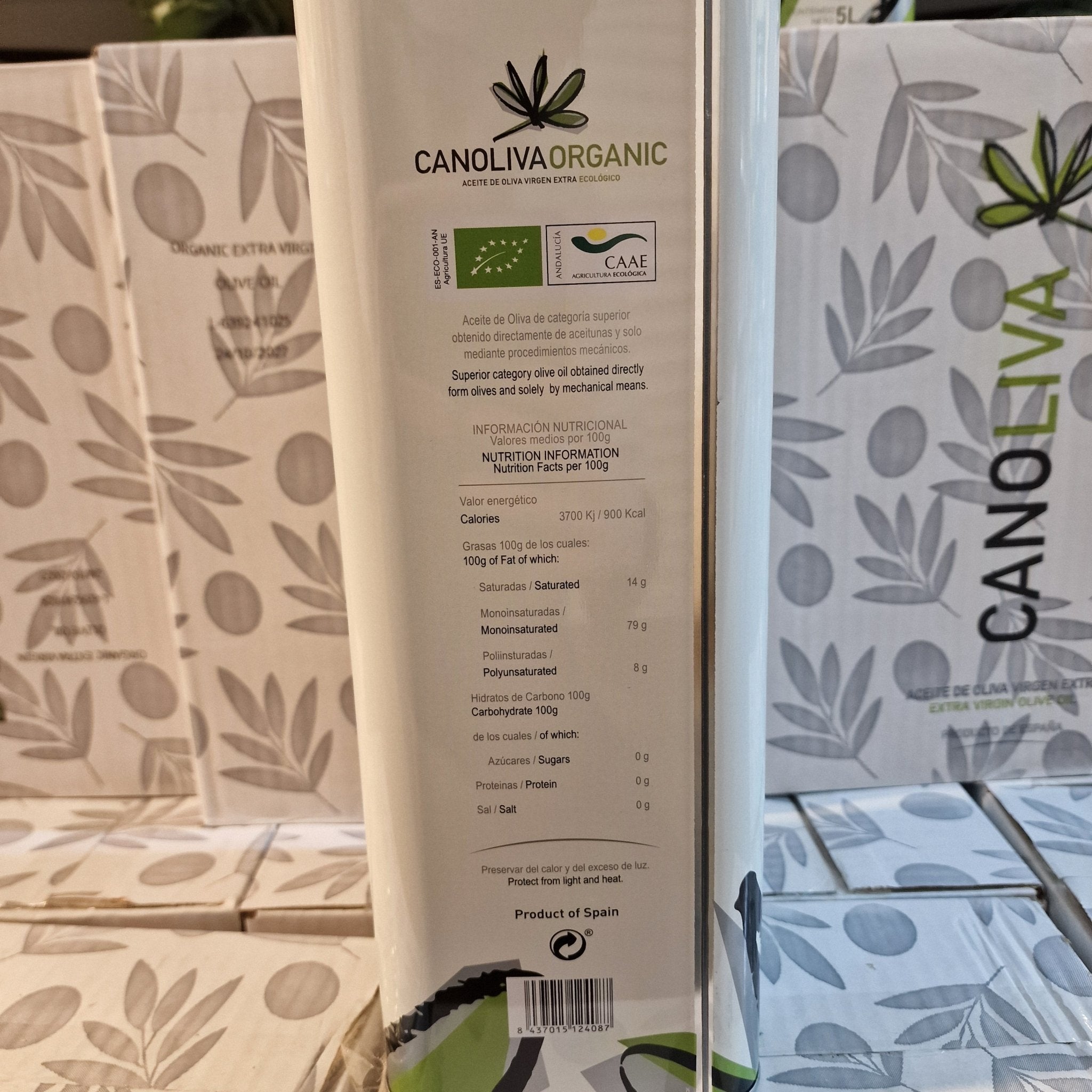 Huile d'olive BIO 5L Huile d'olive en vrac - Vracengros.fr