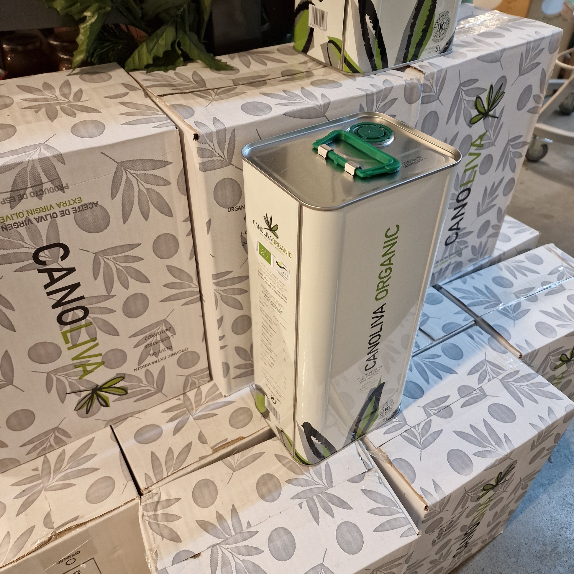 Huile d'olive vierge extra bidon 5 l