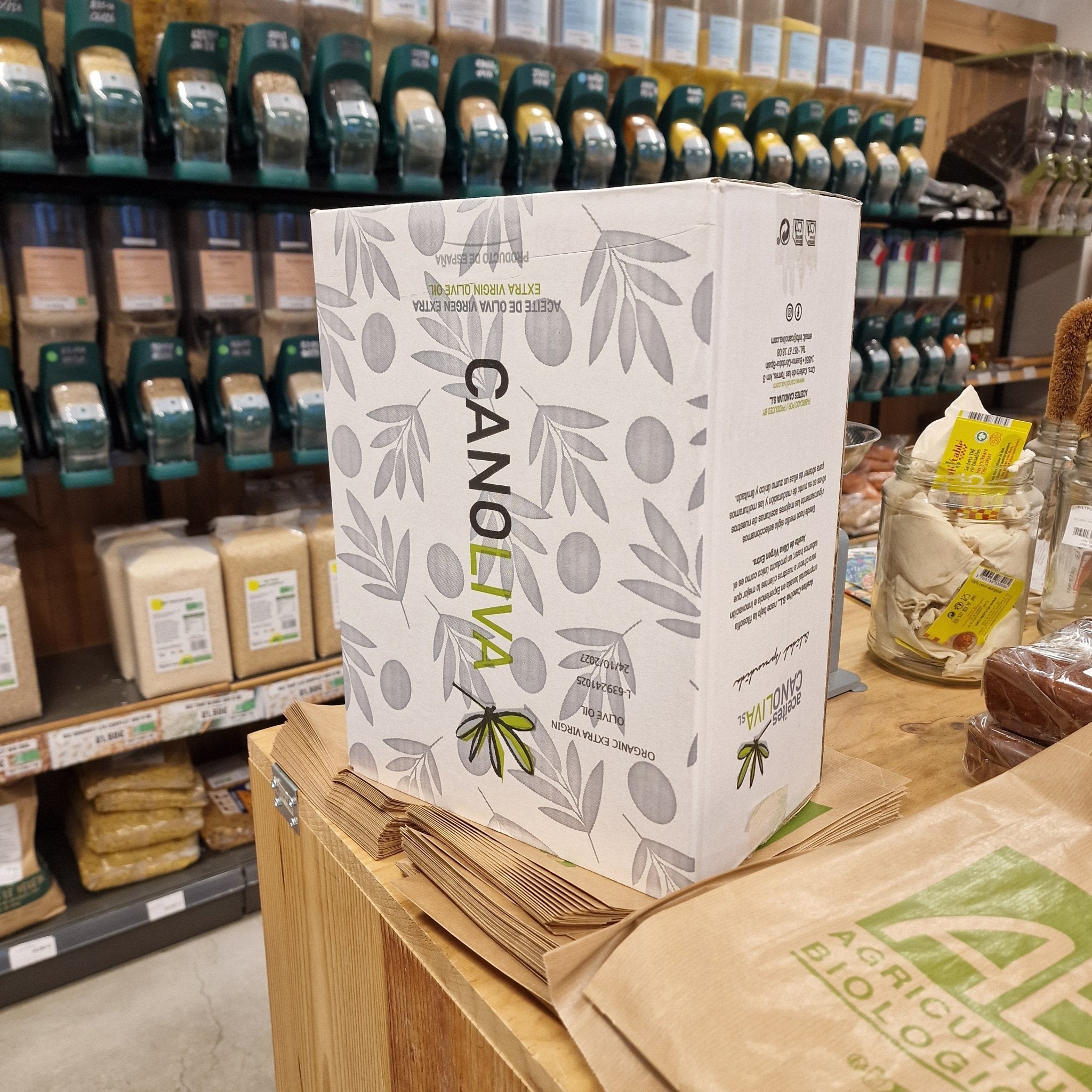 Huile d'olive BIO 5L Huile d'olive en vrac - Vracengros.fr