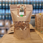 Sachet d’amandes grillées bio en vrac, emballage kraft écologique