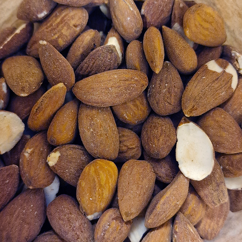 Amandes grillées biologique en vrac