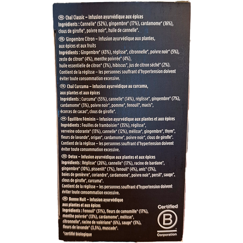 YOGI TEA® Assortiment Découverte Bio