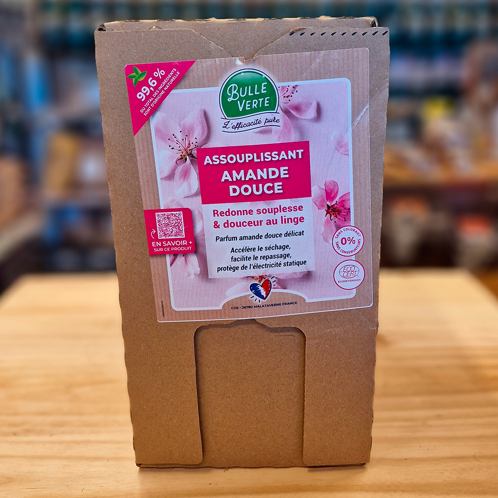 Assouplissant Amande douce 10kg gros format zéro déchets
