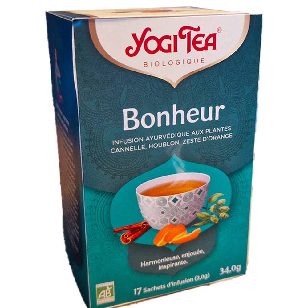 Infusion Bonheur Yogi tea Biologique