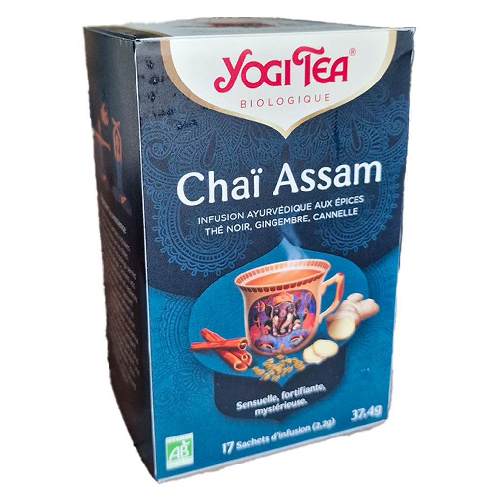 Infusion Chai assam Yogi tea biologique
