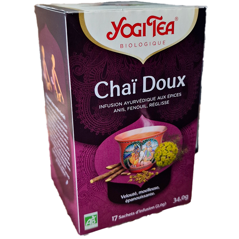 Infusion Chai Doux Yogi Tea Biologique