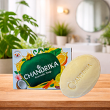 Chandrika Ayurvedic Soap with Essential Oils – 125 g