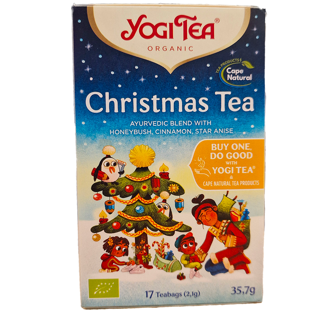 Christmas tea infusettes Yogi tea biologique