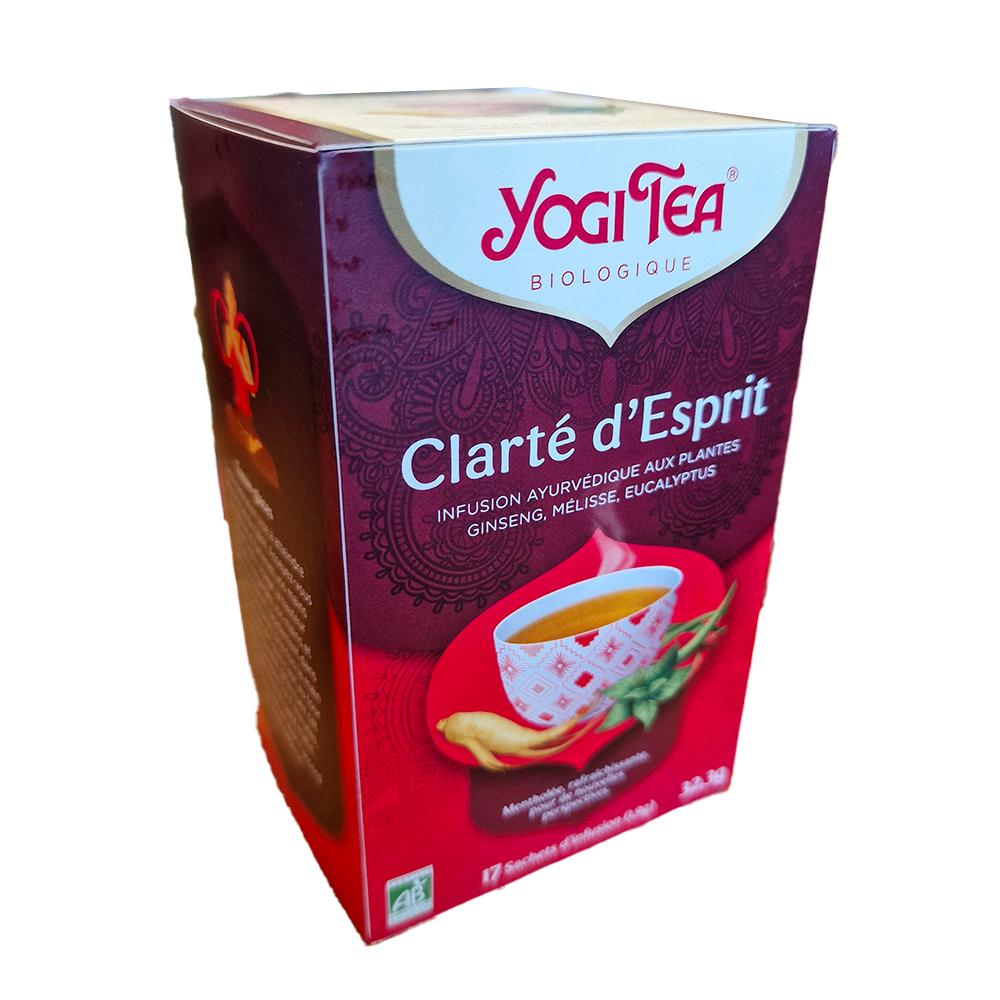 Clarté d'esprit infusion biologique Yogi Tea