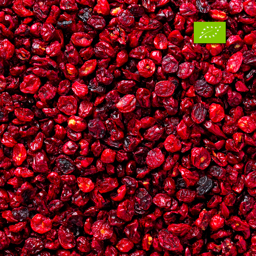 cranberries séchées biologique en vrac