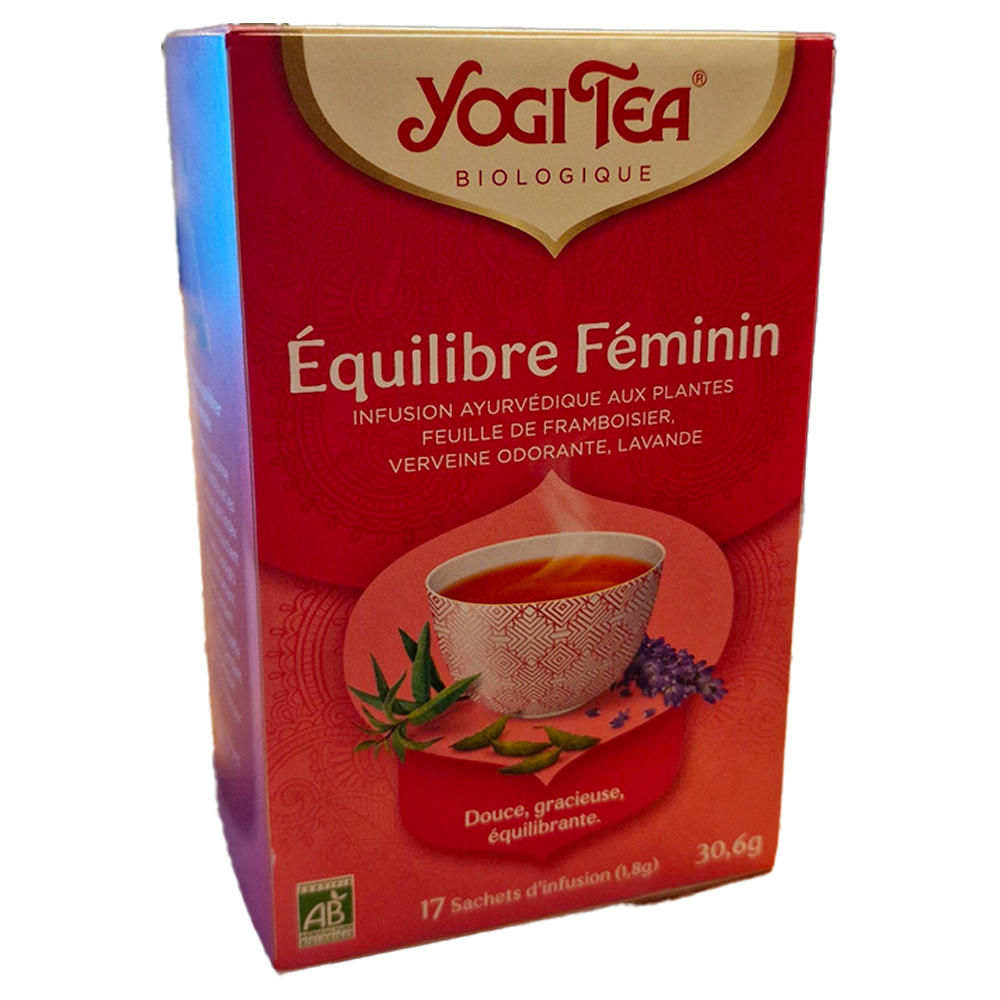 Infusion Equilibre Feminin Yogi Tea Biologique