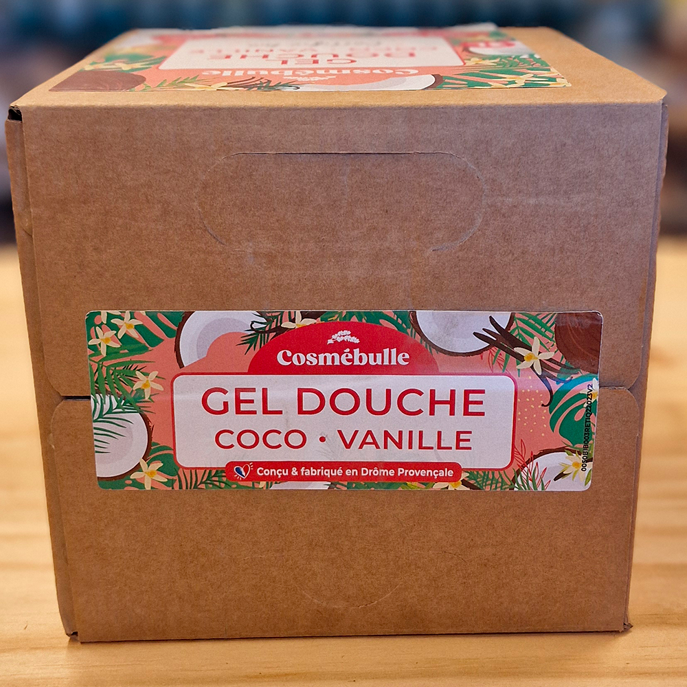 Gel Douche Coco & Vanille Bio – Certifié COSMOS Organic – Format Économique 3L PAGE 2