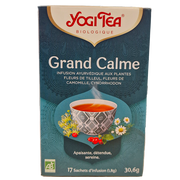 Infusion Grand calme Yogi tea biologique infusettes