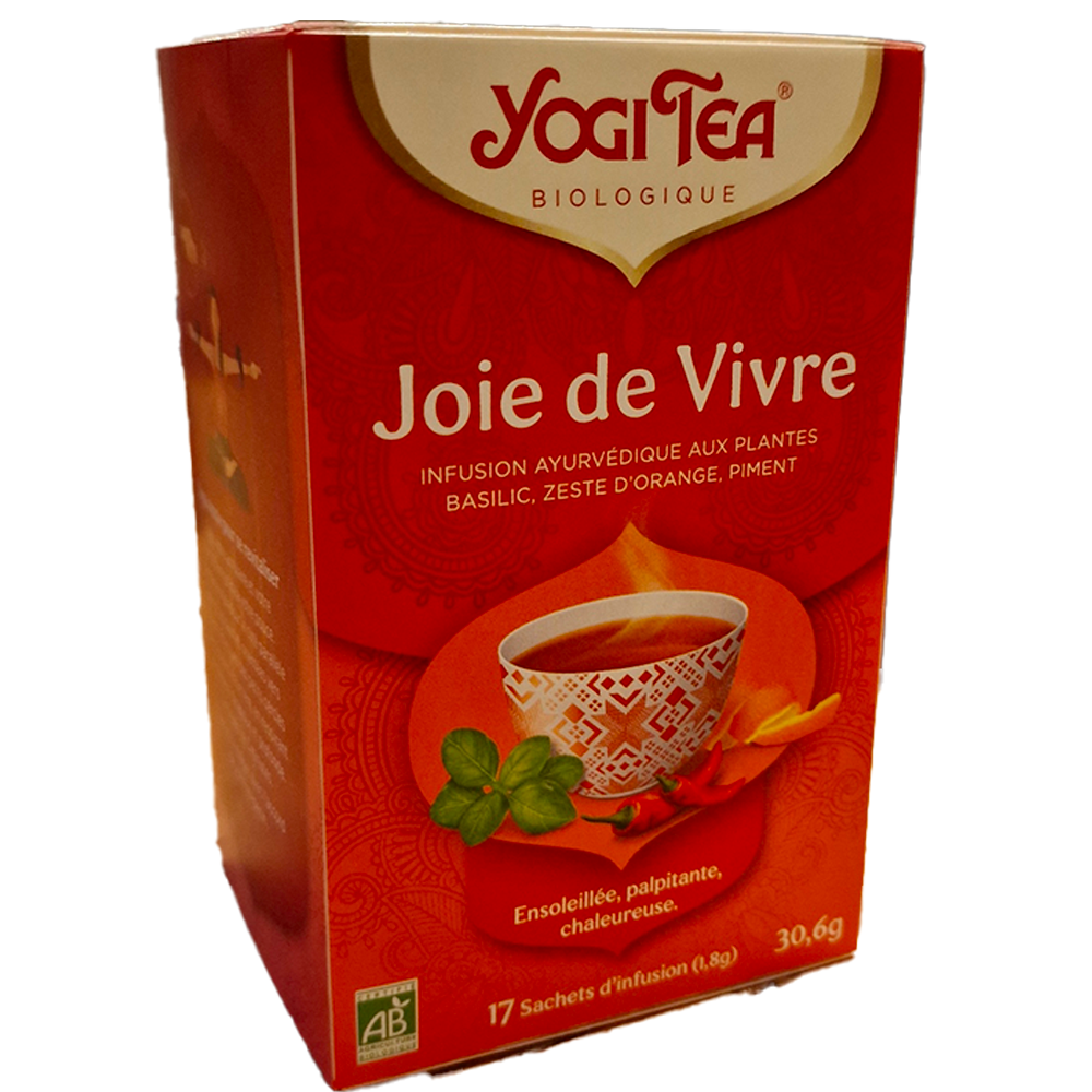 Infusion Joie de Vivre Yogi Tea Biologique