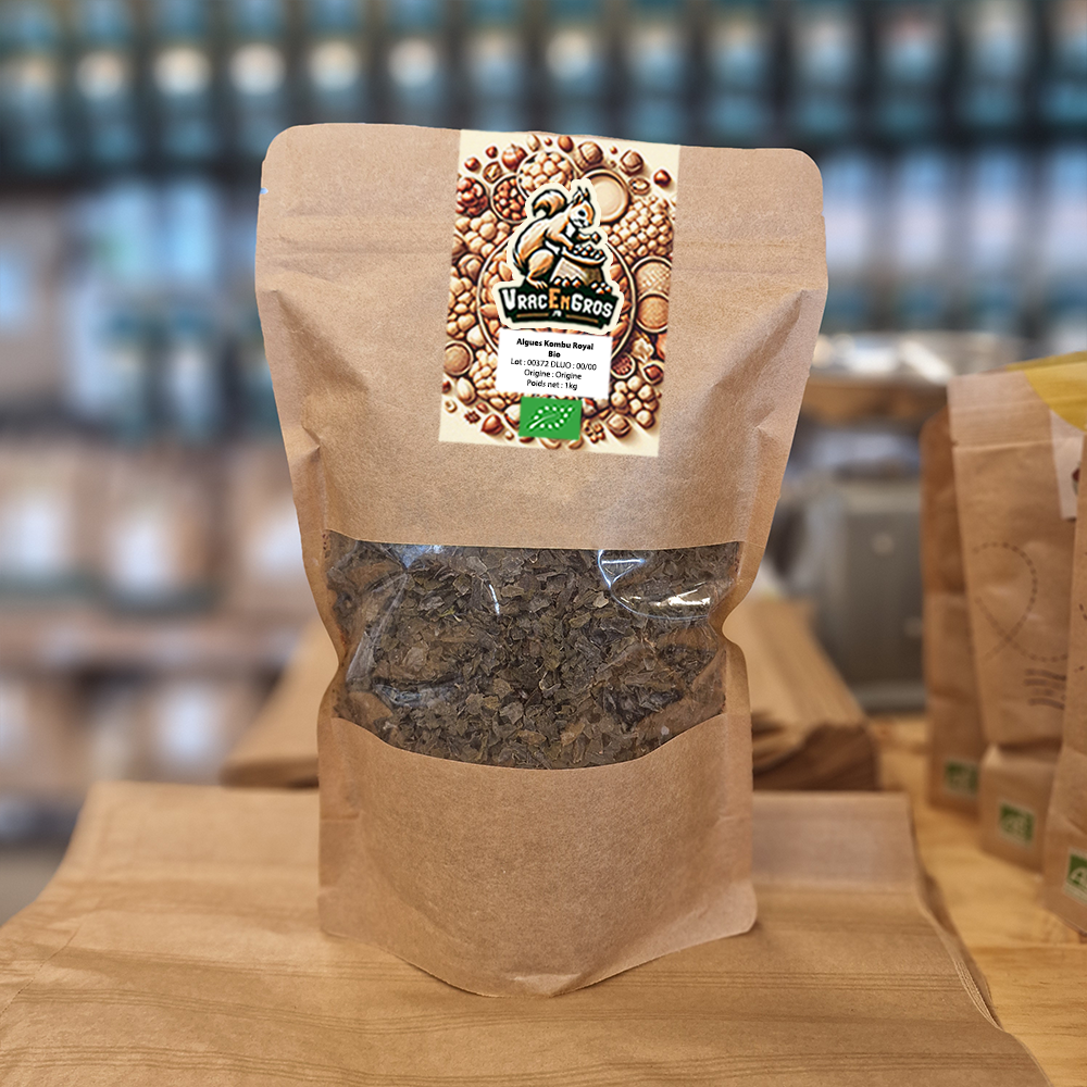 Kombu royae biologique en sachet kraft