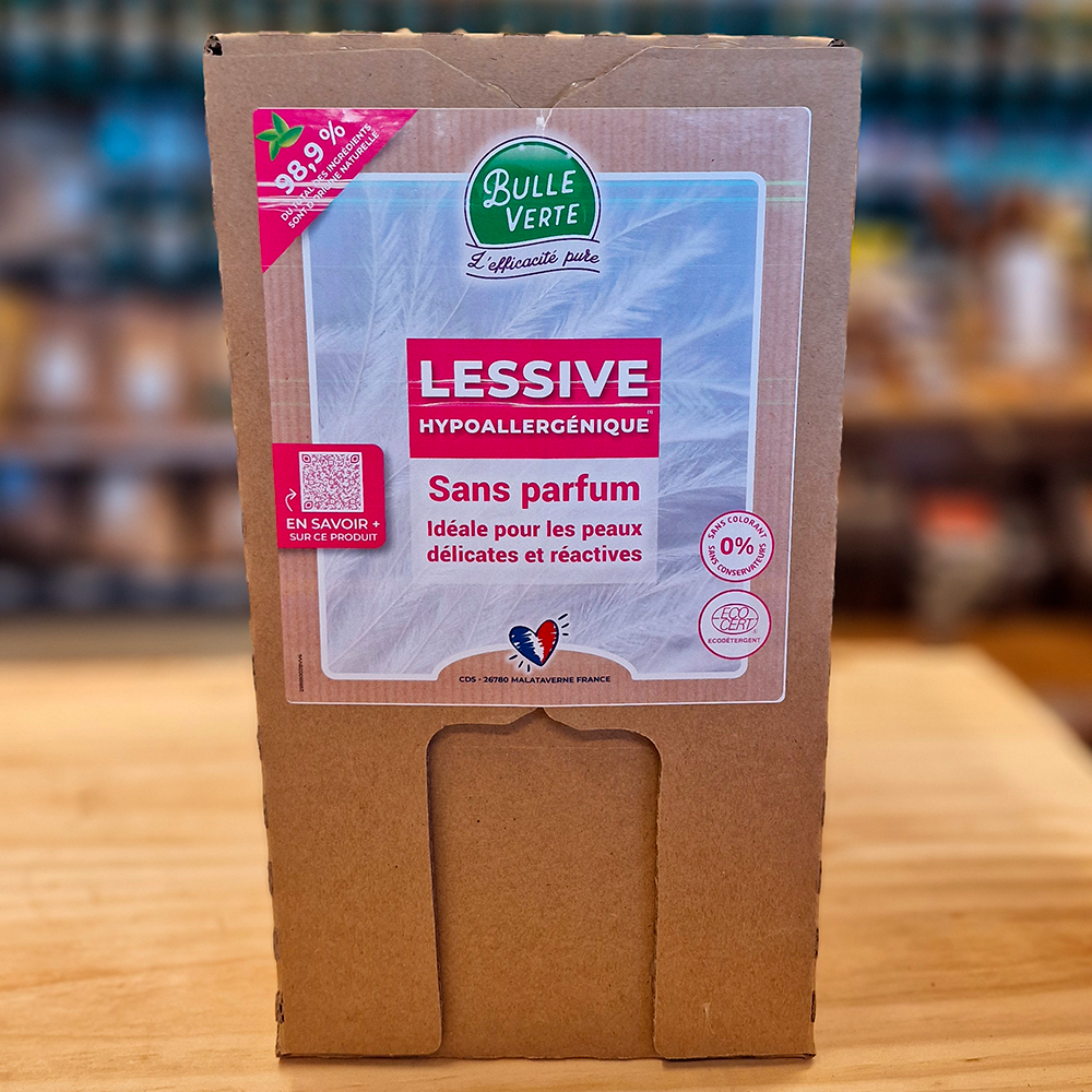 Lessive Hypoallergénique biologique 10kg