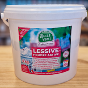 Lessive en poudre active écologique spéciale blanc 4kg