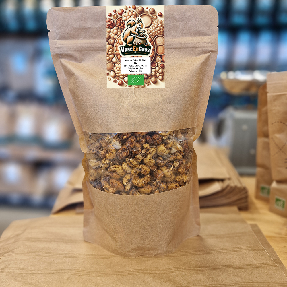 Noix de Cajou à l'ail noir BIO