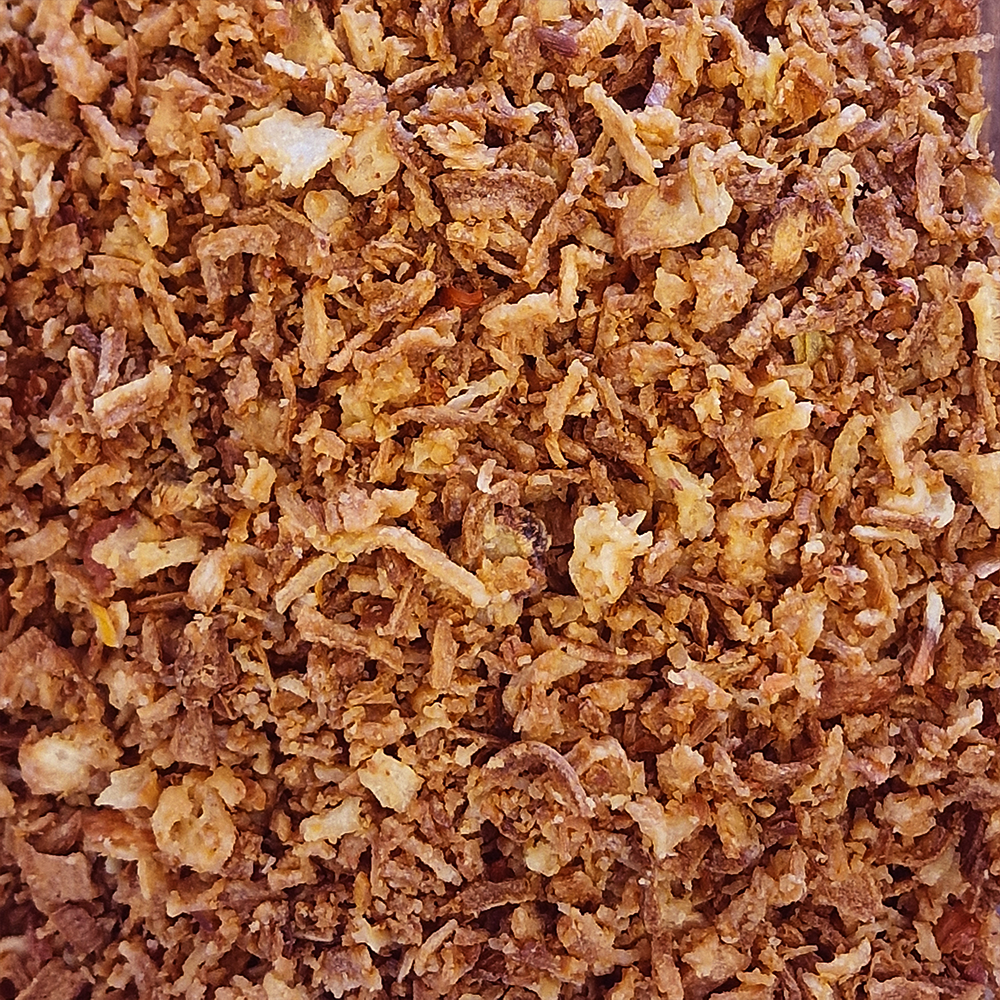 Oignons frits biologique en vrac