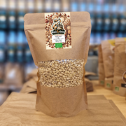 Sachet de pignons de pin bio en vrac, emballage kraft écologique