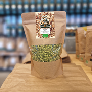 Pois cassées biologique en sachet kraft