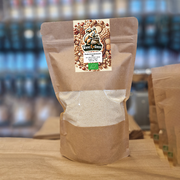 Poudre d'amande blanche biologique en sachet kraft