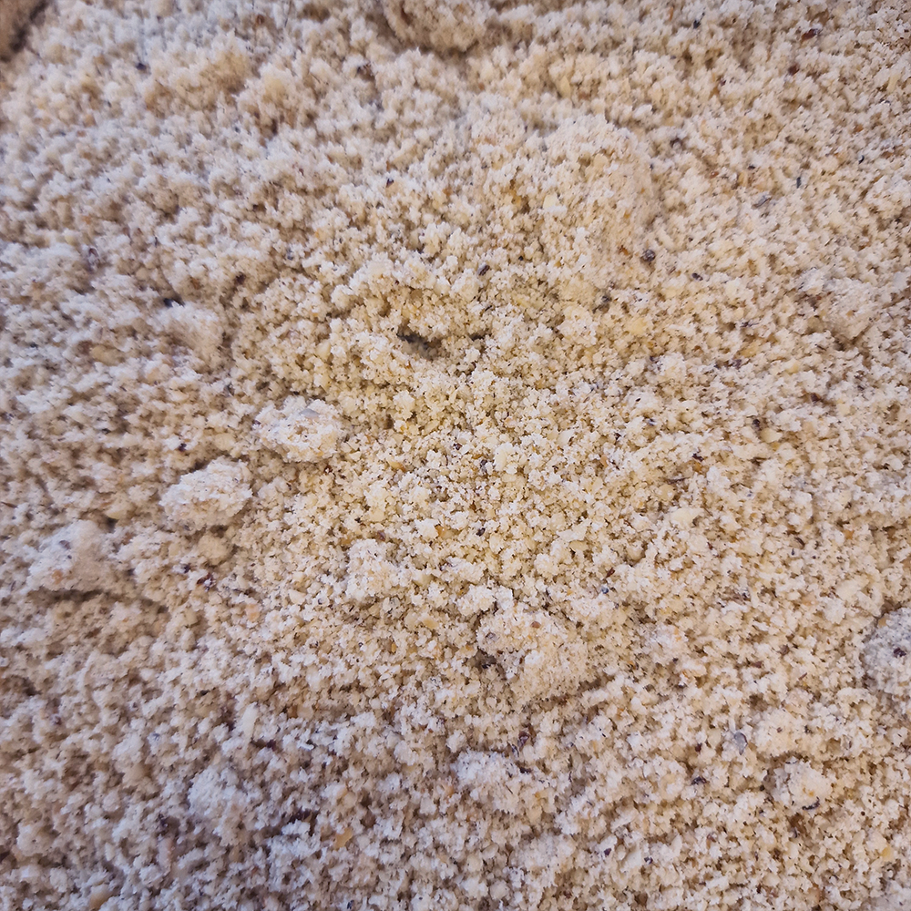 Poudre de noisette biologique en vrac