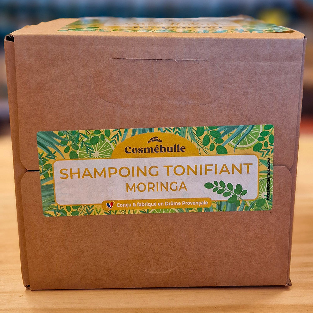 Shampoing Tonifiant Moringa – Certifié bio – Format Économique 3L page 2
