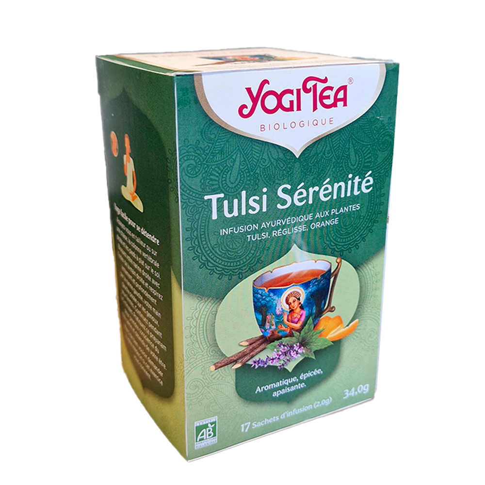 Tulsi Sérénité Yogi tea Face