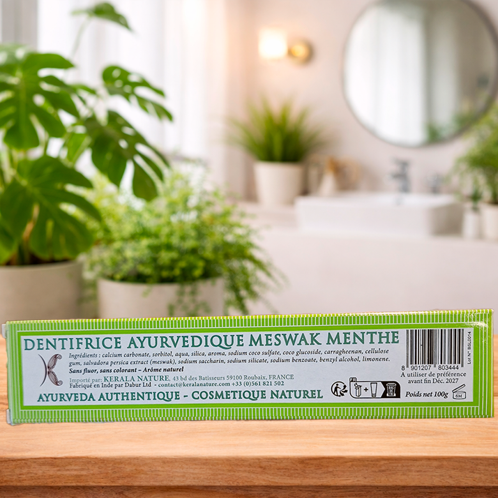 Dentifrice meswak menthe 100 g Ayuverdique